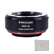 Lens Mount Adapter for Rokkor MD/MC/SR Lens Compatible with Minolta MD to E Mount Camera Body Compat