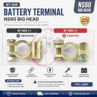 Battery Terminal Clamp NS60 Big Head (+) (-) Positive Negative BT-005 Car Battery Head