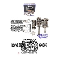 RACING GEAR BOX FULL SET engine gear racing modify gear 5th 5speed pnp only wave125 w125 wave 125 wa