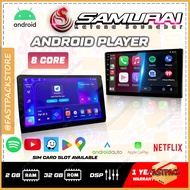 SAMURAIKATANA 2+32 4+64 2K 360 4 CORE 8 CORE Car Multimedia Newest Android Player Carplay Octa Core 