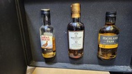 macallan 12 50ml&Highland Park 12 50ml&Famous Grouse 50ml