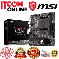 MSI A520M-A PRO DDR4 SOCKET AM4 MOTHERBOARD