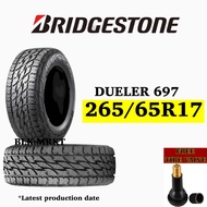 BRIDGESTONE DUELER 697 A/T - 265/65R17 for PickUp and SUV (MADE IN THAILAND)