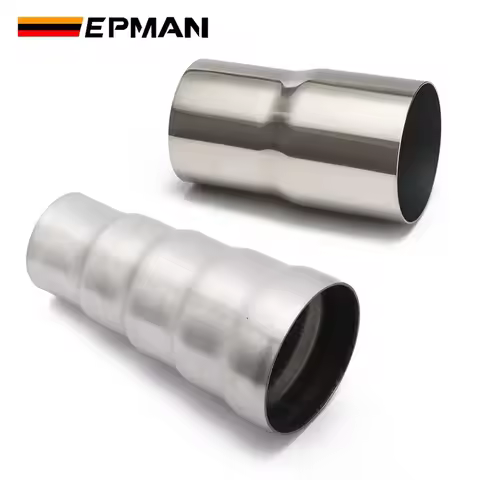 EPMAN OD:2" 2.25'' 2.75'' 3'' 3.5'' Universal Exhaust Pipe to Component Adapter Reducer EP-BJ