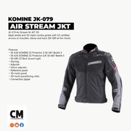 KOMINE RIDING JACKET - JK 079 JAPAN SIZING JUST ADD 1 OR 2 BASED ON YOUR SIZE