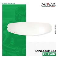 Gille Pinlock 30 Anti Fog Resistant Helmet Shield Clear Visor for Motorcycle GTS 135 V1 Visor