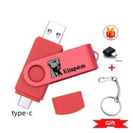 Kingston 2TB flash drive 3 in 1 OTG USB Type C/Micro flash drive 1TB Pendrive High speed Pen Drive f