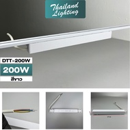 Magnetic Track Light ชุดรางแม่เหล็ก ไฟแทรคไลท์ โคมไฟติดราง ติดลอย รางไฟ ชนิดเข้าราง มีสีดำ และ สีขาว