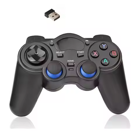 2.4G Controller Gamepad Wireless Joystick with OTG Converter for P3 Android Phone Tablet PC Smart TV