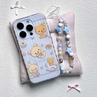 casing realme c15 realme 11x 5g casing Cute Trojan Bear Suitable for OPPOreno14/13/12/11 Phone Case 
