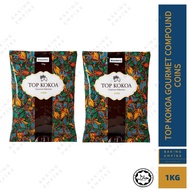 Top Kokoa Chocolate Compound Coins 1kg