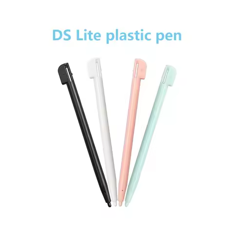 4 Pcs DS Lite Plastic Pen, Replacement Stylus Compatible with Nintendo DS Lite, 4in1 Combo Touch Sty