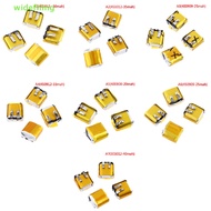 widefiling 4Pcs 3.7v 50mah 501012 30MAH 400909 401012 Polymer Lithium  Nice