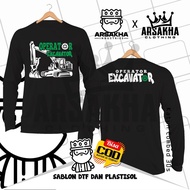 Komatsu Sumitomo Hitachi Kobelco Caterpillar V2 Heavy Equipment EXCAVATOR Operator Long Sleeve T-Shi