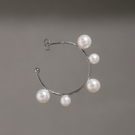 [ZANZAN ZANZAN] Korean Pearl Wreath Earrings [EK16BA032]