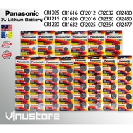 PANASONIC CR1025 CR1216 CR1220 CR1616 CR1620 CR1632 CR2016 CR2025 CR2032 CR2330 CR2430 3V Lithium Co