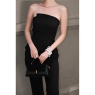 Elvira Ruched Padded Top