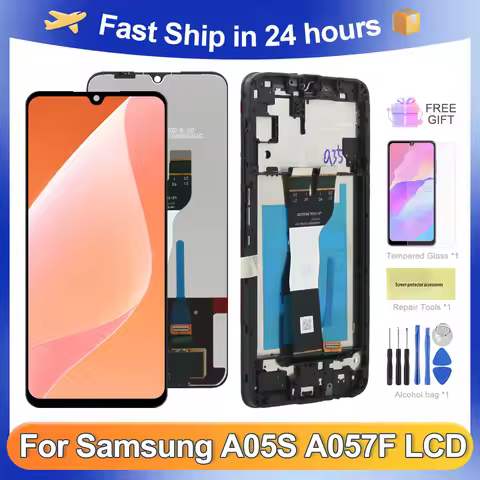 OEM For Samsung 6.7''A05S For A057 A057F A057F/DS A057M A057G LCD Display Touch Screen Digitizer Ass