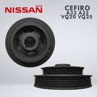 มู่เล่ มู่เลย์หน้าเครื่อง มู่เลย์ข้อเหวี่ยง NISSAN CEFIRO A32 A33 VQ20 VQ25 มู่เลย์ นิสสัน เซฟิโร่ ของไต้หวัน อะไหล่ ราคาส่ง ราคาถูก