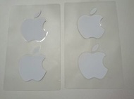 Apple 蘋果電器產品  Apple Logo 貼紙 2張 貼電腦 Laptop notebook ipad 手機