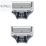 2Pcs Shaver Blade Heads for  Men'S  Heads Shaver Replacement Heads Manual  Blades  Accessories Parts