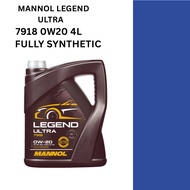 MANNOL MN7918-1 MNLegend Ultra 7918 0w20 Fully Sintetik 4L