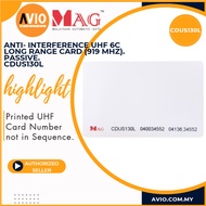 MAG UHF 6C Long Range Card 919MHz Not Writable Different Number Not in Sequence CDUS130L