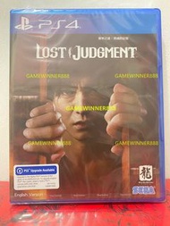 全新 PS4遊戲 木村2 審判之逝 湮滅的記憶 LOST JUDGMENT 港版中英文版 （可升級為PS5版本）