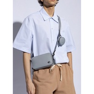 Coach Charter Slim Crossbody In Leather Grey Blue (Retail Collection)