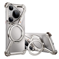 OATSBASF Z Case Metal Phone Case with Stand For Huawei Pura 80 Ultra/Pura 80 Pro+/Pura 70 Pro+/70 Ul