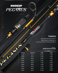 HOOKUP PEGASUS JORAN PANCING GALATAMA SOLID CARBON PANJANG 150 165 180