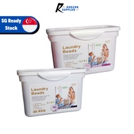 [SG Ready Stock] 3 In 1 Laundry Capsule 10g x 30s Laundry Beads Laundry Pods Detergent