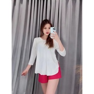 OVERSIZE 7 SLEEVE T-SHIRT/8 WOMEN'S TOP T-SHIRT WOMEN'S OVERRSIZE 7 SLEEVE T-SHIRT/8