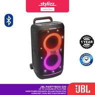 JBL PARTYBOX STAGE 320 PORTABLE BLUETOOTH PARTY SPEAKER | JBL PARTYBOX 520 400W UP TO 15 HOURS