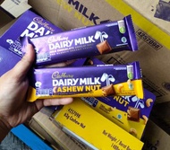 Cadbury dairymilk 62gr/65gr cashew fruitnut milk blackforest