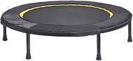 Home Office Trampoline 48 Inch Rebounder Trampolines Indoor Foldable Small Trampoline with Handle for Kids Adults Exercise Fitness Trampoline Bounce Jumping Workout – Max Weight 330 Lbs (Size