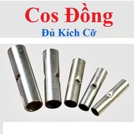 Straight copper connector, 1.5mm to 35mm GTY wire crimping tube