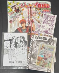 全新日版 日本正版 驅魔少年 D gray man ジャンプ Jump SQ RISE 2025 AUTUMN SUMMER 漫畫 雜誌 秋季刊 夏季刊 附錄 animate A店 特典 小卡 明信片