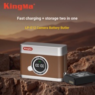 Jincode LP-E12 Camera Battery Charger Suitable for Canon EOS M50 M200 M100 M2 M10 Camera