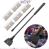 WENY Fish Tank Algae Scraper Floating Window Cleaning Algae Scraper Stainless Steel