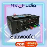 Terbaru Power Ampli Mini Subwoofer Bluetooth Amplifier