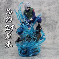 Ten Years Hundred Ninja Kakashi Naruto Figure Height 24cm Anime Character Merchandise Table Decorati