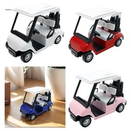iny Alloy Pullback Golf Cart Model Cake Toppers Home Display Educational Toy