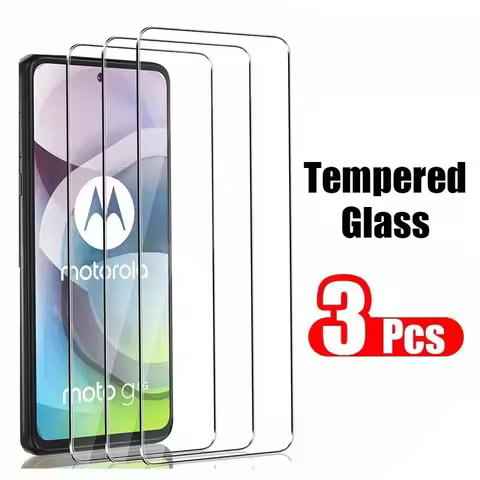 3Pcs Tempered Glass For Motorola Moto G51 G71 G62 5G G50 G60 G10 G20 G30 G31 G22 G52 G82 Screen Prot