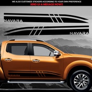 Nissan Navara High Quality Side Sticker 2 pcs