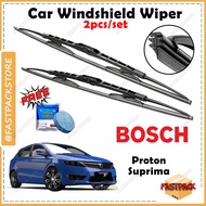 For Proton Suprima BOSCH ADVANTAGE Wiper Front FREE Windshield Tablets Wiper Cermin Kereta DIY Origi