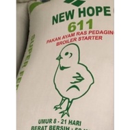 (TERLARIS) [10KG] PAKAN AYAM NEW HOPE 611 (TERMURAH)