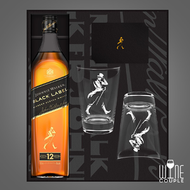 Johnnie Walker Black Label Whisky 12 Years 40% (有杯禮盒裝) 黑牌威士忌