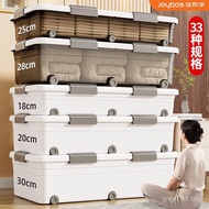 Toy Storage Box Quilt Shoes Good Helper Under Bed Plastic Flat Clothes Storage With Wheels Tidy-up D