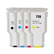 728 728XL Compatible Ink-Cartridge F9J68A F9J67A F9J66A Compatible For HP 728 HP728 DesignJet T730 T